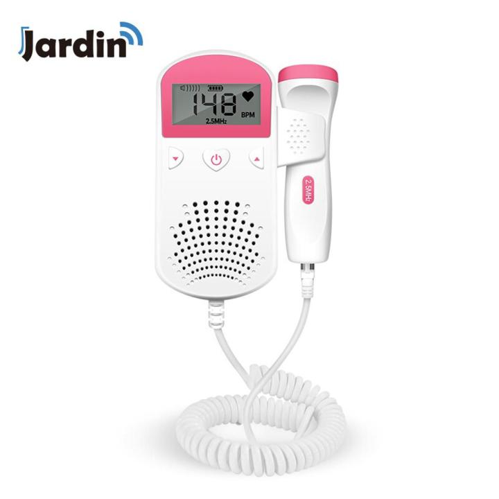 Doppler Fetal Upgraded 3.0MHz Heart rate Monitor Home Pregnancy Baby ...