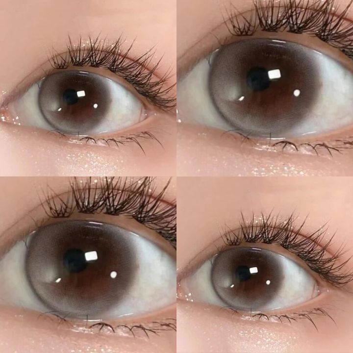 OVOLOOK-1%20Pair/2pcs%20Lenses%20Bubble%20Series%20Contact%20Lenses%20for%20Eyes%20Fashion%20Natural%20Pupils%20Beauty%20Color%20Lens%20Eyes%20Myopia%20Yearly%20Use%20-%20Image%205