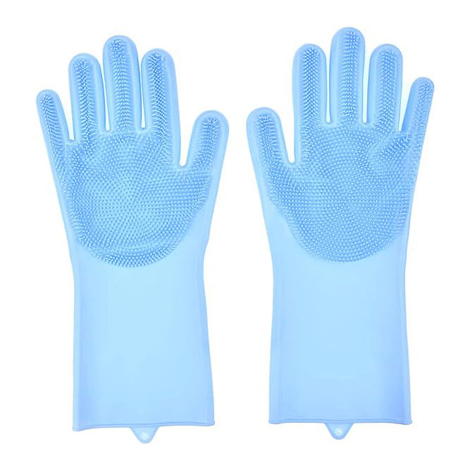 Silicon Dish Washing Kitchen Hand Gloves-1 Piece