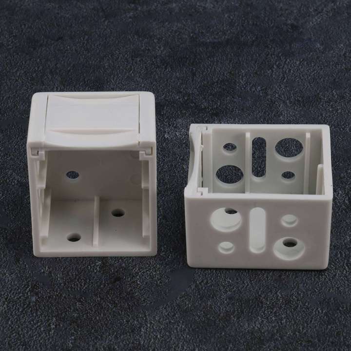 LKPCIGCXM%201%20Inch%20Blind%20Brackets%20White%20Profile%20Box%20Mounting%20Bracket%20Window%20Blinds%20Headrail%20Bracket%20(16)%20-%20Image%209
