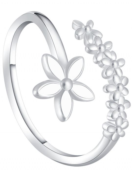 Korean%20Style%20Daisy%20Flower%20Elegant%20Opening%20Rings%20Women%20Adjustable%20Wedding%20Party%20Engagement%20Finger%20Rings%20Statement%20Jewelry%20Gift%20-%20Image%204