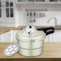Stovetop Rice Pressure Pot for Indoor Home. 