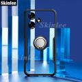 Phone Case for Realme Narzo N53 Back Cover Hard Clear Transparent Shockproof Handphone Cases Casing Hp for Realme Narzo N53 Phone Cases Navigation Holder Ring Back Cover.