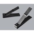 Black Nail Clippers Stainless Steel Super Sharp Nails and Toenails S. 