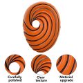 Anime Naruto Uchiha Obito Akatsuki Ninja Madara Uchiha Masquerade Cosplay Cartoons Full Face Resin Party Mask Cosplay Props.