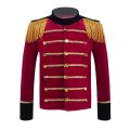 Ringmaster Costume Kids Boys Long Sleeves Velvet Coat Jacket Red Circus Lion Tamer Halloween Party Holiday Cosplay Fancy Dress. 