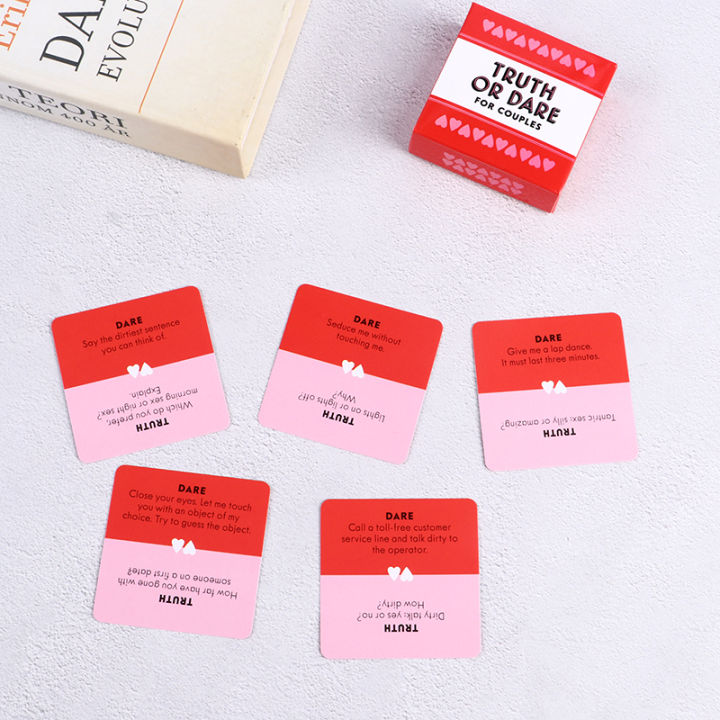 Women%20Tank%20Tops51PCS/Box%20Mini%20Small%20Size%20Truth%20Or%20Dare%20For%20Couples%20Women's%20Tank%20Tops%20fashionCards%20Games%20Lovers%20Board%20Game%20Supply%20English%20Version%20-%20Image%206