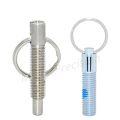 Index Plunger Stainless Steel Carbon Steel Rest Position Retractable Spring Pin Locking Pin with Ring in stock. 