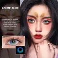 JUJUTSU KAISEN GOJO SATORU DECIM EYE BLUE COSPLAY COLOR CONTACT LENS. 
