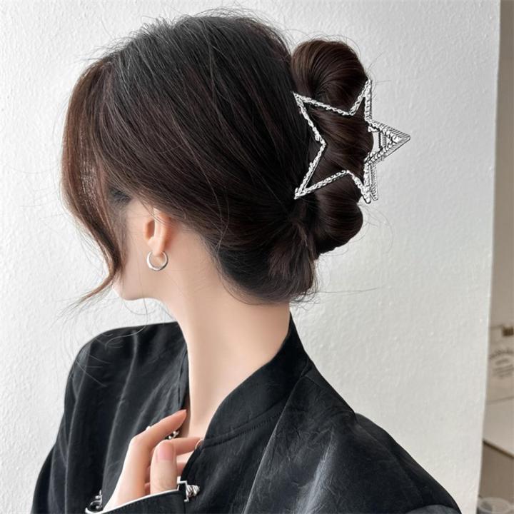 Women Aesthetics Trend Hollow Cool Y2k Hair Accessories Star Hair