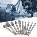 Rotary File, Wide Usage 10 Pcs Rotary Tool for Non Metallic Material. 