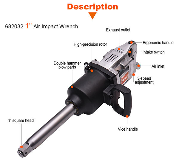 HARDEN%201"%20Air%20Impact%20Wrench%20Pneumatic%20Wrench%201"%20Square%20drive%20682032%20-%20Image%208
