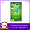 Nicorette Anti Nicotine Chewing Gum Sugar Free Mint Flavour 4gm 1BOX 105pcs UK. 