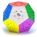 Megaminx Speed Cube, Stickerless 3x3x3 Pentagonal Speed Cube Dodecahedron Magic Cube Puzzle.