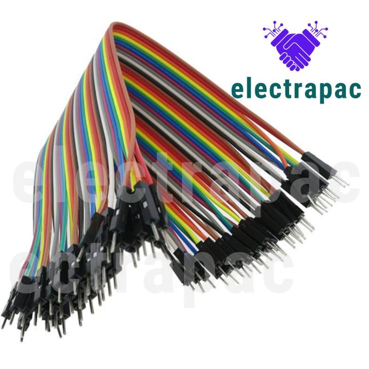 20Pcs Set Jumper Wires Male to Male for Arduino Project Board