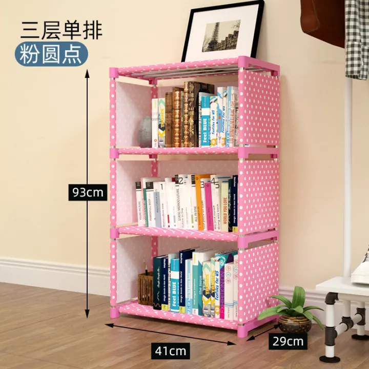 Simple%20Bookshelf%20Floor%20Bookcase%20Shelf%20Student%20Dormitory%20Home%20Desk%20Storage%20Large%20Capacity%20Narrow%20Small%20Assembled%20Cabinet%20Ao%20-%20Image%207