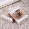Double Head Wood Cotton Bud/Swab Nose Ears Cleaning Women Makeup Tools Lipstik Cotton Buds Tip Sticks Bastoncillos Oidos. 