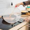 Fine Mesh Splatter Screen Easy Clean Pans Screen for Frying Pan Kitchen 33cm.