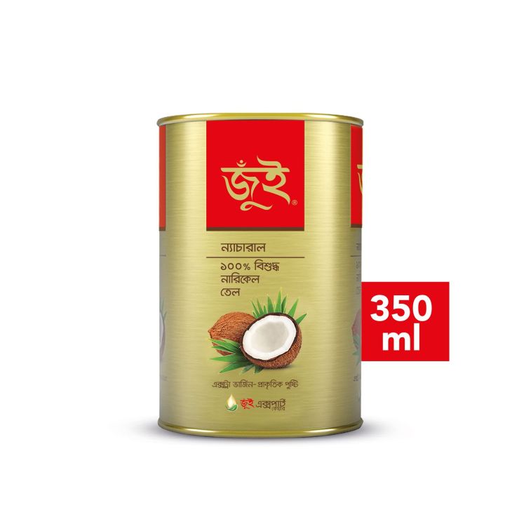 Jui Pure Coconut Oil ( TIN ) - 350 ml