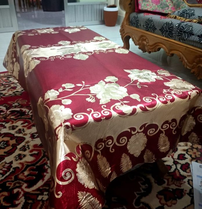 Tea%20Table%20Mat%205D%20New%20Sitting%20room%20table%20mat,coffe%20table%20Cloth-%202.5%20feet%20by%204.5%20feet%20-%20Image%202
