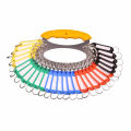 Key Management Key Organizer Key Chains Holder Keychain with 28 Key Label. 