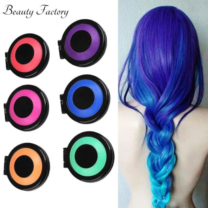 Hair Color Hair Chalk Powder European Temporary Pastel Hair Dye Color Paint Beauty Soft Pastels Salon