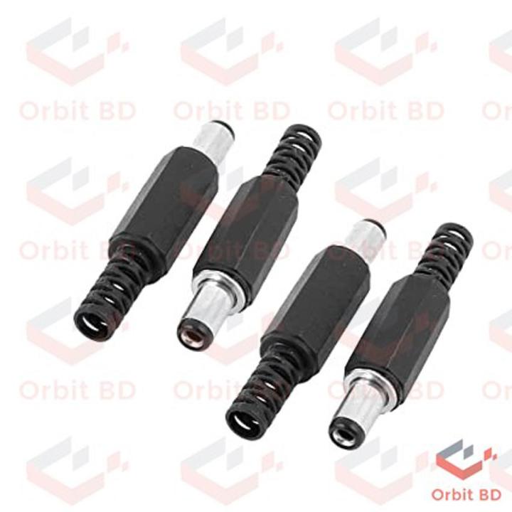 5Pcs 5V 12V 24V DC Jack Male DC Power Jack 2.1mm Plug Power Supply Jack Adapter For Led Strip CCTV Security Camera Cable Barrel Adapter