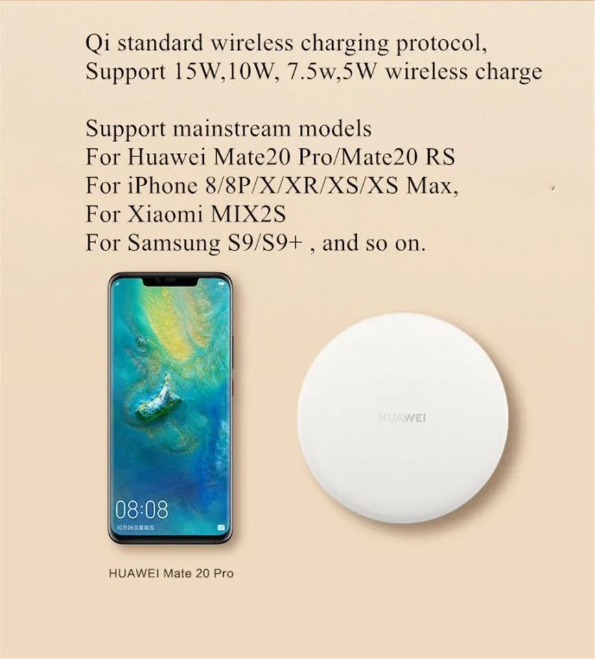 Huawei Wireless Charger 15W Max Fast Charge Version Type-C Quick