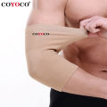 【KuaKe Mall】1 Pcs Elbow Pad Protect Support Knee Sleeve COYOCO Brand High Elastic Sports Outdoor Cycling Gym Elbow Guard Brace Warm Brown. 