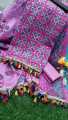 Latest Collection Joypure Screen Print Cotton Three Piece 3PC - 3 Back to Cotton.