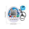 【GlobalGlamour】New Creative Electronic Pet Game Tamagotchi Toy Pet 1 Virtual Electronic Toy Mini Handheld Game Children Gift. 