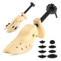 1pcs 2-Way Wooden Shoe Tree For Men and Women Shoes Expander djustable Shoe Stretcher Shaper Rack Sawol. 