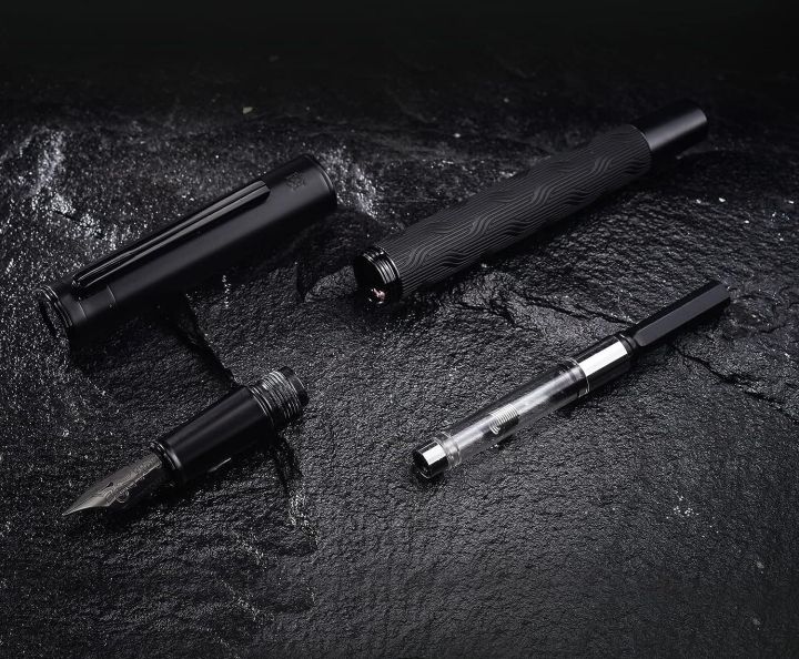 HongDian%201860%20Max%20Metal%20Matte%20Black%20Forest%20Metal%20Matte%20Fountain%20Pen%20-%20Image%206