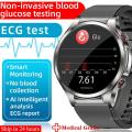 Blood Sugar Monitoring Smart Watch Sugar Smart Watch ECG PPG Heart Rate Monitor Watch Glucose ECG PPG Watch Smart Watch With Body Temperature Monitor. 