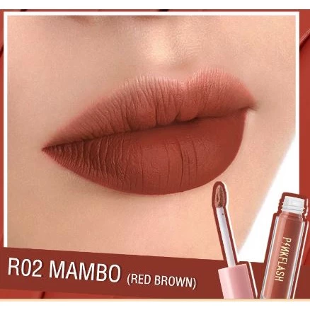 %E3%80%BD%EF%B8%8F%20PinkFlash%20Lipstick%20#R02%20Mambo%20(Red%20Brown)%20Melting%20Matte%20Waterproof%20Lipcream%20-%202.3g%20-%20Image%202
