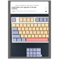 132 Keys PBT Keycaps Dye-Sublimation Key Caps XDA Keycap Kits for Mechanical Keyboard.