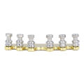 Folk Guitar String Tuning System Metal Guitar Ferrule Bridge Tuning Device F HR6.