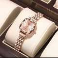 Landa Stylish & Fashion Waterproof Solid Steel Strap Women Watch.