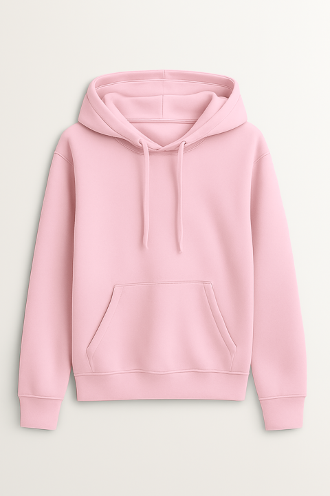 pink Color Casual hoodie 350 GSM Fully Cotton Fabrics Suitable for Man Women Girls Ladies Hoodie by Tajkiya Fashion