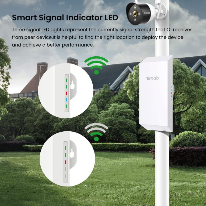 Tenda%20O1%20Outdoor%20Access%20Point%20300Mbps%20Long%20Range%20Smart%20Manage%20Router%20CPE%202.4GHz%20PoE%20Wireless%20Bridge%208dBi%20Transmission%20Waterproof%20-%20Image%202