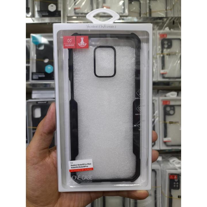 Xudd Beetle Seerise For Xiaomi Redmi Note 9S Series Flat Leather Shockproof Bumper Case