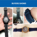 Compatible with Mike Coles MK watch with rubber strap, men's convex strap, watch accessories, silicone strap. 