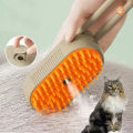 1/2/4PCS Steam Electric Mist Dog Brush 3 in 1 Steam Massage Brush Pet Grooming Remove Tangles and Loose Hair Cat Hair Brush.