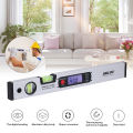 Digital Leveling Instrument 0-90°Angle Finder Level Meter Absolute Electronic Level Position with Vertical & Horizontal Bubble.