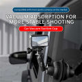 Group Vertical Suction Cup Mount For Car Windshield Window Action Camera Mount Holder Compatible For DJI Pocket 3 Cameras. 
