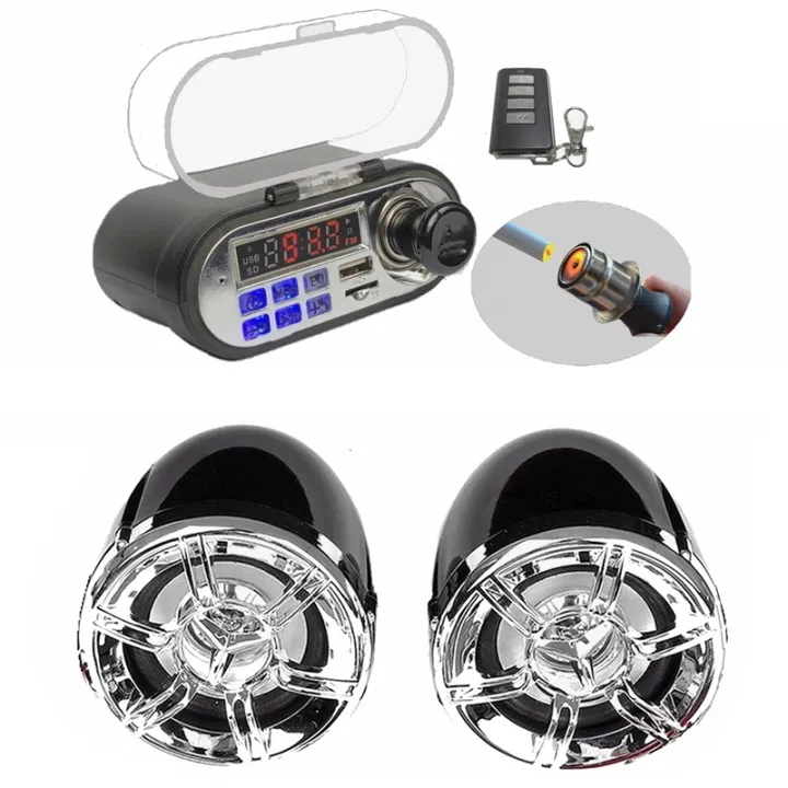 Motorcycle%20Audio%20Sound%20System%20Stereo%20Speaker%20Waterproof%20Motorbike%20Scooter%20FM%20Radio%20Bluetooth%20USB%20TF%20MP3%20Music%20Player%20Kit%20-%20Image%207