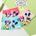 5pc/package Cartoon Girls Underwear Boxer Knicker Panties Children Cotton Underpants Girls Minnie Pattern Little Kids Underwear. 