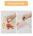 2 Pcs Combo Cotton Waterproof Bibs for Baby - Beautiful Printed Baby Bibs (Multicolor - As Per Stock).
