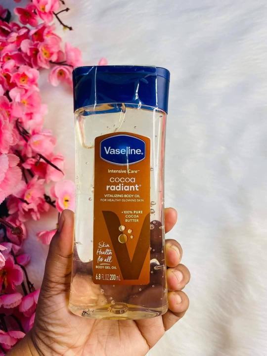 Vaseline Intensive Care Cocoa Radiant Body Gel Oil 200ml | International