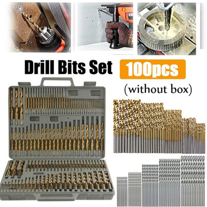 100/50pcs%20Titanium%20Coated%20HSS%20High%20Speed%20Steel%20Drill%20Bit%20Set%20Tool%20Fullhouse%20-%20Image%204